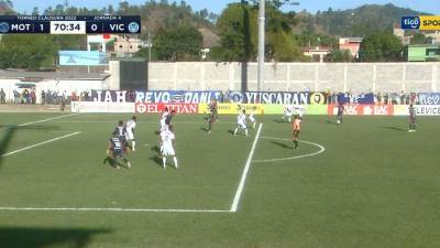 Otra polémica: El gol invalidado al Motagua - Victoria
