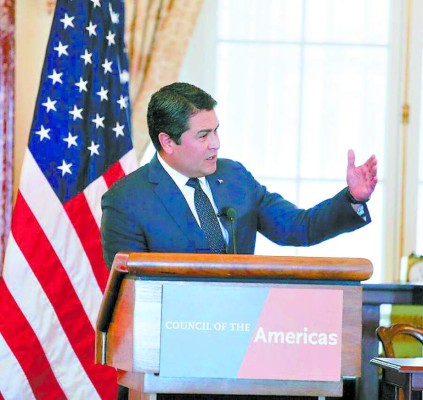 Hernández reconoce ayuda de EUA en combate al crimen