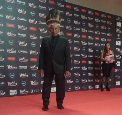 Alfombra roja premios Platino 2016