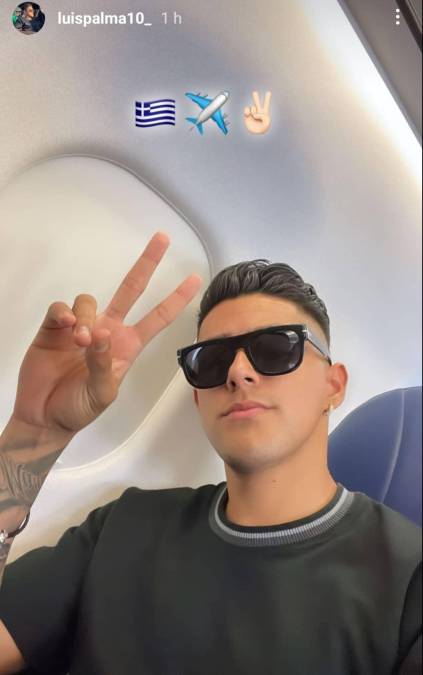 Luis Palma estuvo unos días en Honduras y ya partió rumbo a Grecia.