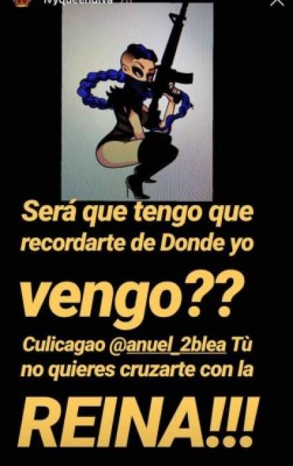 'La Caballota', quien ha recibido el apoyo de varios famosos como Don Omar y Residente, respondió al reguetonero con este mensaje.