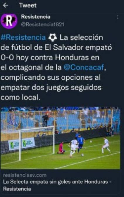 Los medios de El Salvador lamentaron que su selección no aprovechó la condición de local.