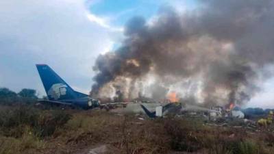 Un avión de Aeroméxico se estrelló el pasado 31 de Julio en el aeropuerto de Durango, sin víctimas que lamentar.