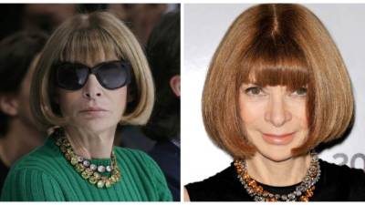 Anna Wintour un ícono del mundo de la moda.