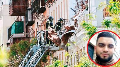 El edificio donde fue la explosión está en el centro de Madrid. Miguel Rodríguez es el fallecido.
