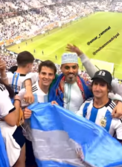 Al Barwani presenció la final: ‘‘Estaba en el estadio viendo ese momento en vivo cuando el Emir de Qatar le dio el bisht a Messi. En ese momento le dijo al mundo que estamos aquí, y esta es nuestra cultura, conózcanla bien”.