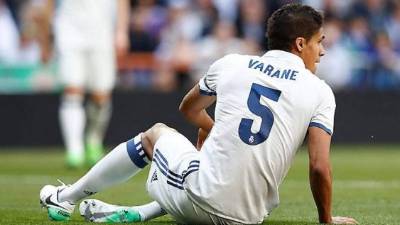 Varane se lesionó el pasado domingo ante Alavés. Foto Real Madrid.
