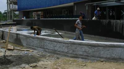 La fuente será uno de los atractivos del centro comercial.