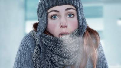 El frío puede ser responsable de problemas como accidente cerebrovascular.