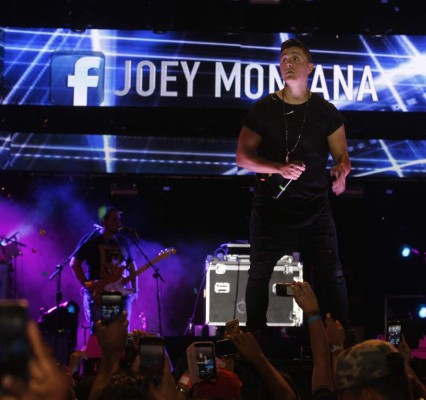 Joey Montana encendió con su música al público ceibeño