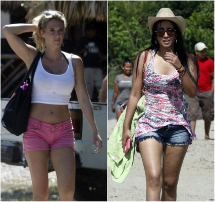 Mujeres engalanan las playas hondureñas