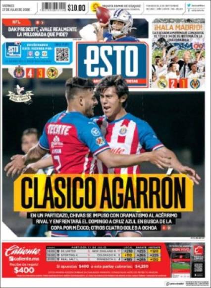 Diario Esto de México - '¡Hala Madrid!'. 'La escuadra merengue conquista el título 34 de su historia en la Liga Española'.