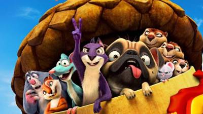 En 'Locos por las nueces 2' Surly y sus amigos vivirán una gran aventura.