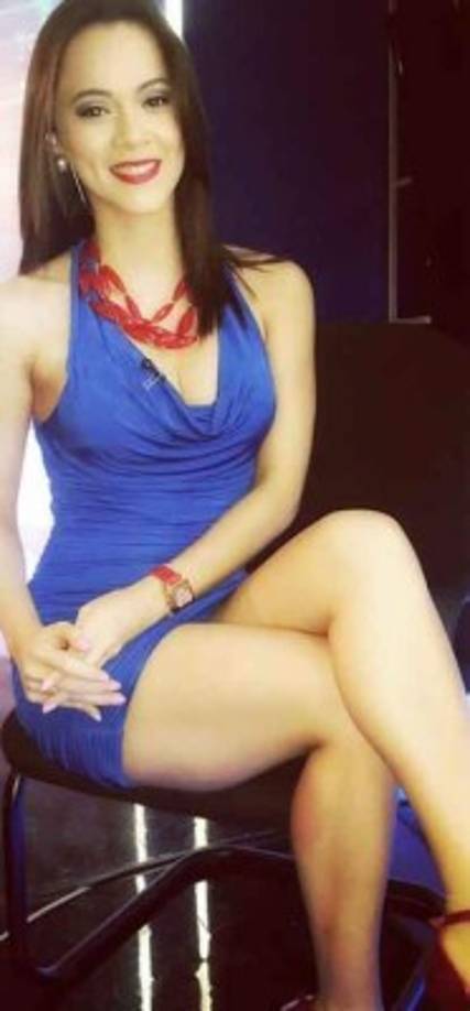 Isabel Zambrano es de las periodistas más guapas y talentosas de Honduras.
