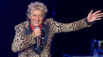 El cantante británico Rod Stewart.
