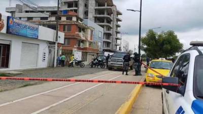 Aguilar llegaba en su camioneta con su familia hasta la<b> iglesia cristiana</b> “Misión Cristiana Evangélica Pentecostés Como Las Aguilas”, ubicada en la avenida Pajonal a la altura de la ciudadela Las Brisas, en Machala, provincia de El Oro.