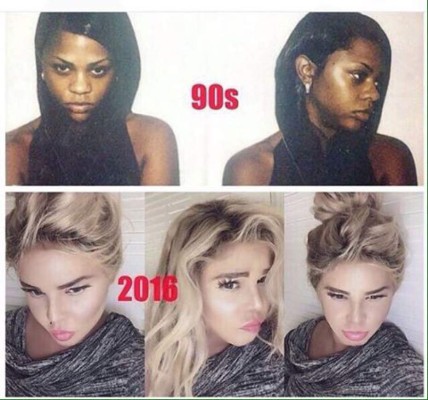 Lil’ Kim luce irreconocible