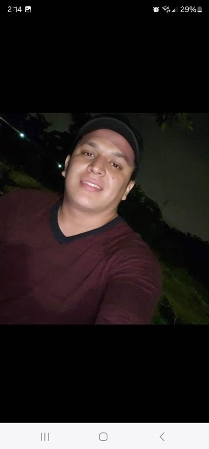 Cristian Enmanuel Benitez, la otras persona herida.