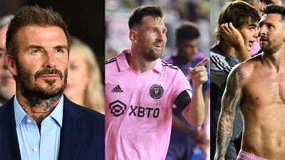 Messi y el Inter Miami avanzaron a semifinales de la Leagues Cup 2023 tras la goleada de 4-0 que le propinaron al Charlotte. El argentino tuvo un gesto con Beckham y su hija.