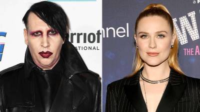 Marilyb Manson y Evan Rachel Wood llevan cuatro años en una batalla legal por abuso.