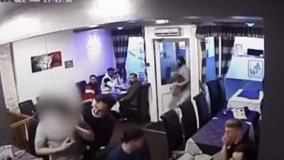 Captura de pantalla del video viral.