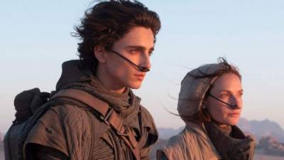 Timothée Chalamet y Rebecca Ferguson protagonizan 'Dune'.