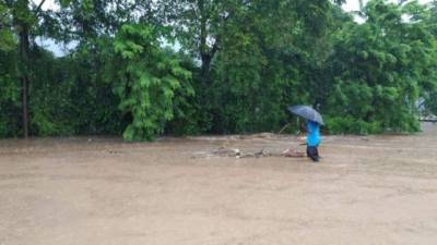 Honduras sigue experimentando fuertes lluvias por el paso de Eta.