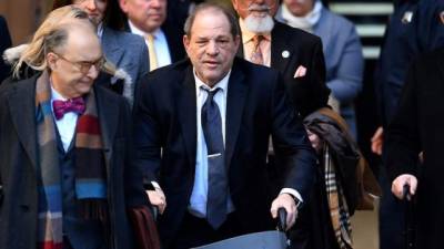 Weinstein fue declarado culpable de un acto sexual criminal en primer grado y de violación en tercer grado en febrero de 2020.