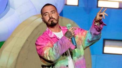 El colombiano J Balvin.