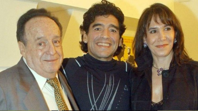 Chespirito, Maradona y Florinda.