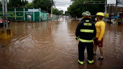En Tegucigalpa el fin de semana se registraron inundaciones por lluvias.