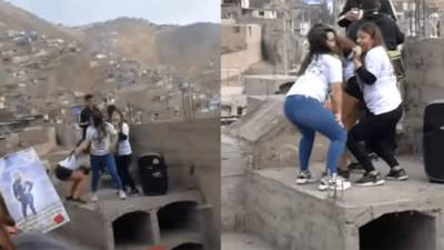 El insólito hecho ocurrió en Lima, Perú.