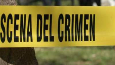 Foto referencial de una escena del crimen.