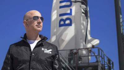 El fundador de Blue Origin, Jeff Bezos.