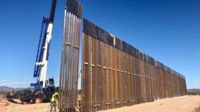 La construcción de un nuevo muro 'antiinmigrantes' en la frontera de más de 3.000 km entre México y Estados Unidos fue una de las principales promesas de campaña de Trump.