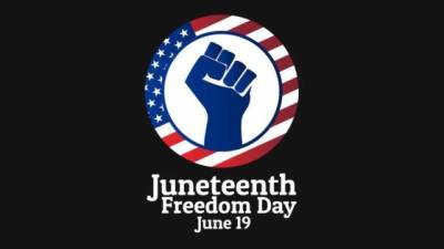 Contracción de las palabras 'June' y '19' en inglés, el 'Juneteenth' alude al 19 de junio de 1865. Ese día, un general de la Unión llegó a Galveston, Texas, e informó a los esclavos que eran libres.