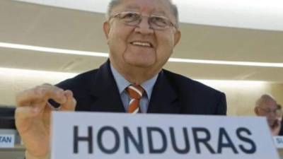 Además de ser canciller, el abogado Urbizo Panting se desempeñó como embajador extraordinario y plenipotenciario en la Misión Permanente de Honduras ante las oficinas de las Naciones Unidas (ONU).