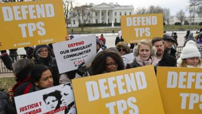 Según la Oficina de Investigaciones del Congreso, el Estatus de Protección Temporal (TPS) incluye a unas 411.000 personas.