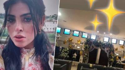 Claudia Ochoa Félix, alias la Emperatriz Ántrax, fue recordada con ramos de flores, globos, velas y una fotografía tras un año de su muerte.