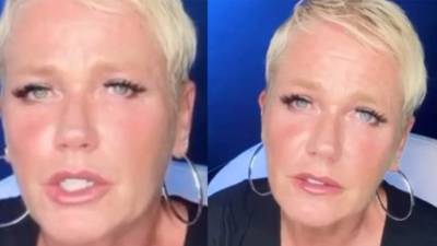 La cantante y presentadora Xuxa.