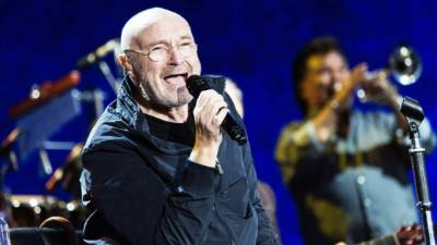El cantante británico Phil Collins.