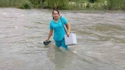 La heroína como la han catalogado en Perú, recibió un reconocimiento de parte de del Ministro de Salud (Minsa) por su acción.