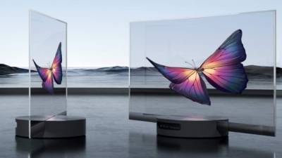 El Xiaomi Mi TV LUX Transparent Edition.