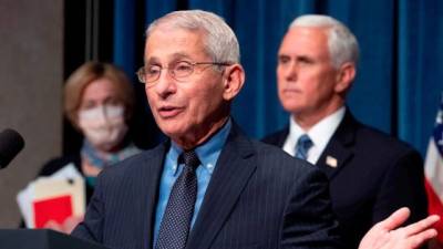 Anthony Fauci, principal epidemiólogo del Gobierno de Estados Unidos.