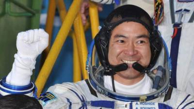 El astronauta japonés Akihiko Hoshide.
