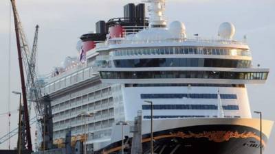 Fotografía de archivo de un barco de Disney Cruise Line. (EFE)
