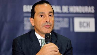 Wilfredo Cerrato, presidente del Banco Central de Honduras.