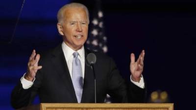 El presidente electo de Estados Unidos, Joe Biden.