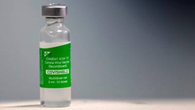 La vacuna Covishield fue desarrollada por la universidad británica de Oxford y AstraZeneca.