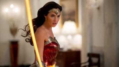 La actriz Gal Gadot en el papel de 'Wonder Woman'.